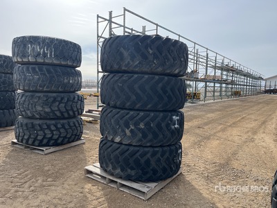 Quantity of (4) 20.5-R25 Pneus