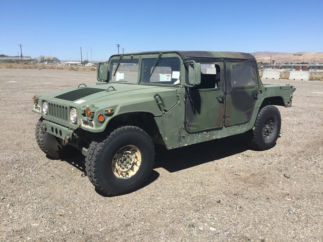 1986 AM General M998 HMMWV 4 Door Soft Top w/Truck Body