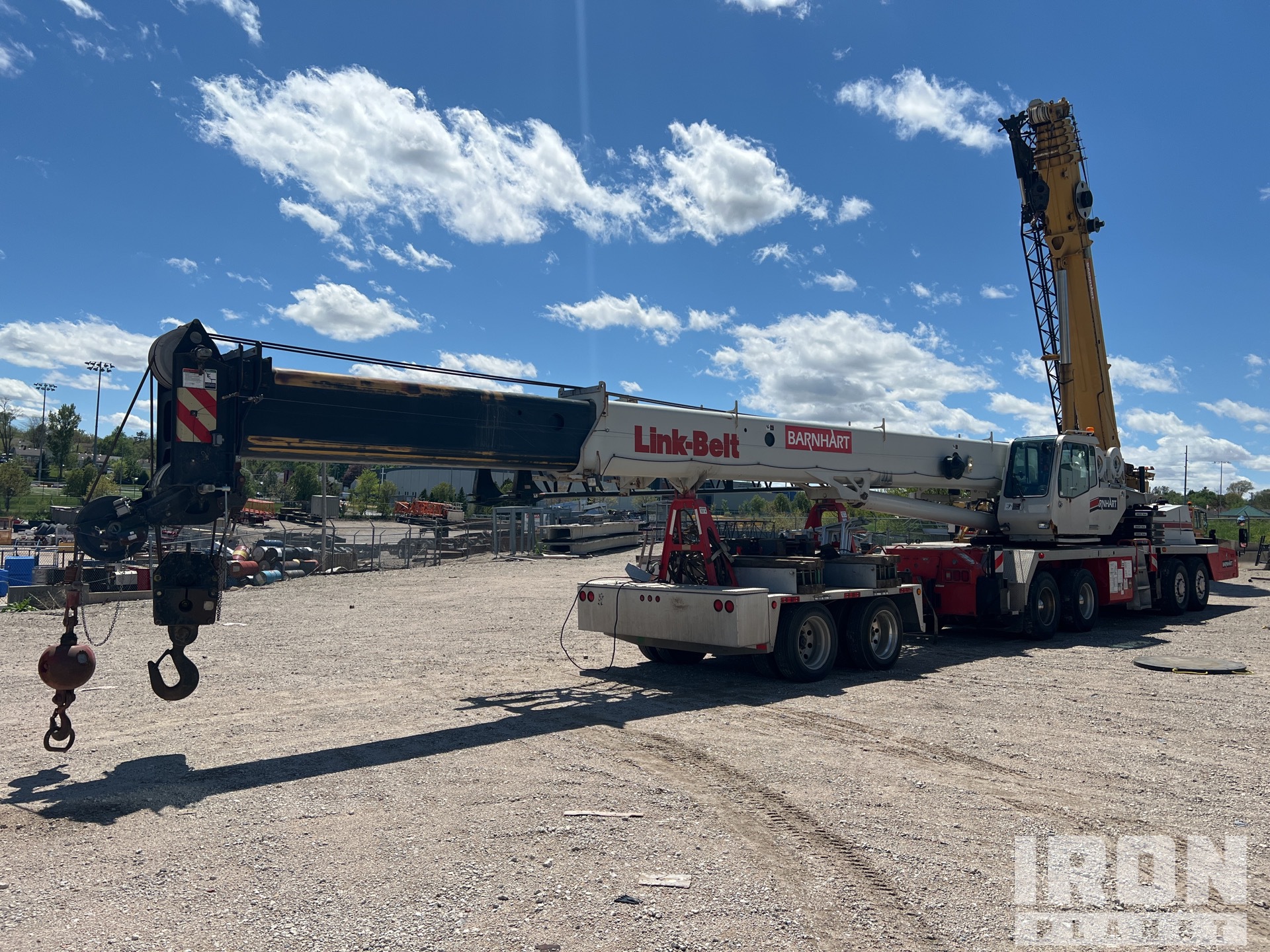 Link-Belt HTC-8675 75 ton 8x4 Hydraulic Truck Crane in Omaha