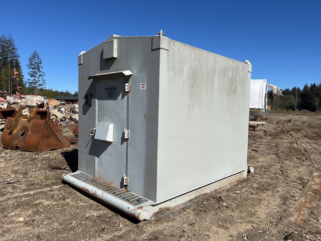 Walker's Skid-Mounted 10x8 9 Explosives Powder Magazine