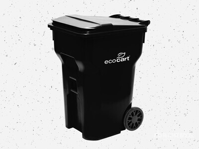 Quantity of (100) 96-Gallon Cascade EcoCarts