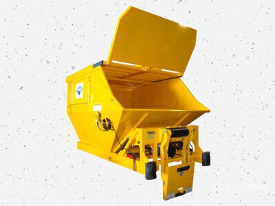 Perkins 6YD SAT Unit with Sweep Lid 12 VDC Hydraulic Power Pack & D6071 Hood Lifter
