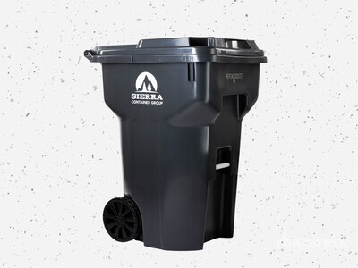 Quantity of (100) 95 Gallon Sierra Container Group Roll Out Carts