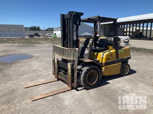 2000 Yale GLP100MJNGBE095 10000 lb Pneumatic Tire Forklift in Gaylord ...