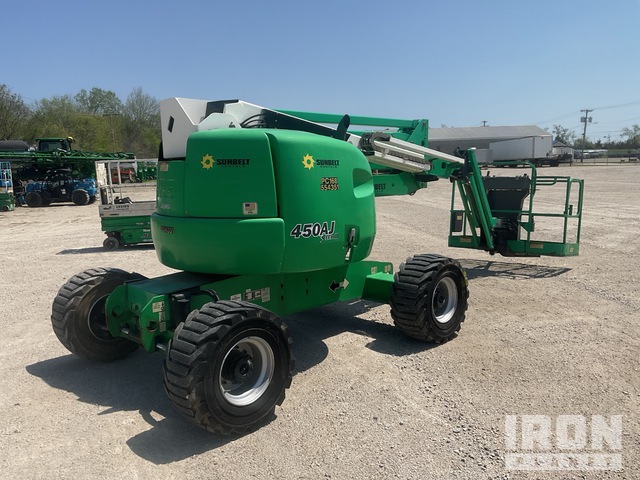2013 JLG 450AJ Series II 4WD Dual Fuel Articulating Boom Lift in Genoa ...