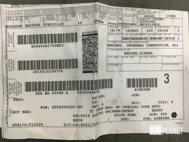 mwm sprint turbo cooler sohc 12v engine