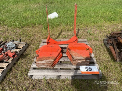 Quantity of Suitcase Weights and Bracket to fit Case 2290