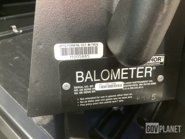 Surplus Alnor Balometer in North Las Vegas, Nevada, United States ...