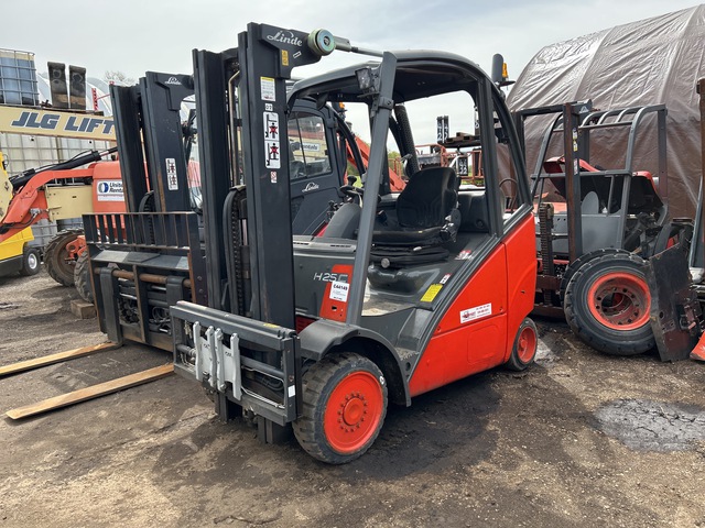 2005 Linde H25CT 4500 lb Cushion Tire Forklift 2005 Linde H25CT 4500 lb Cushion Tire Forklift