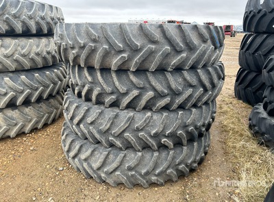 Quantity of (4) Goodyear 380/85R46 Sprayer Pneus - Fits Case IH Patriot 4420