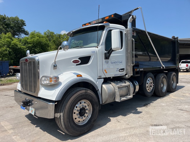 2021 Peterbilt 567 8x6 Tri/A Dump Truck in Mount Dora, Florida