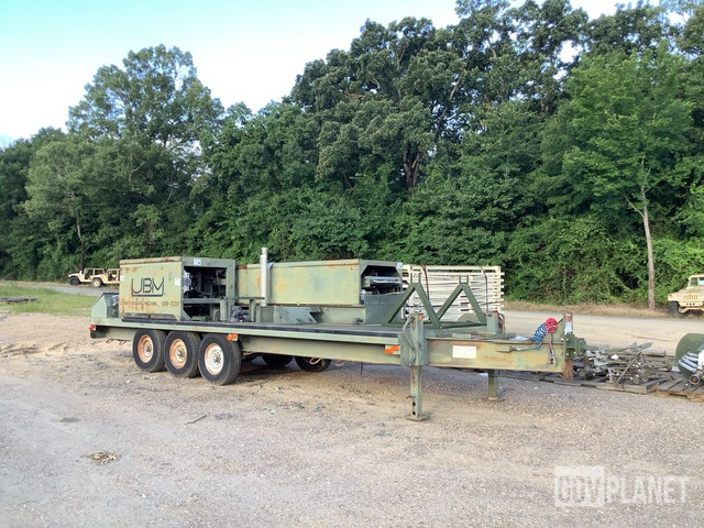 Ultimate Building Machine Mic Surplus 1998 MIC Industries UBM-2000 Ultimate Building Machine Trailer ...