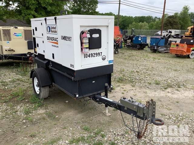 2016 Magnum Pro MMG25IF4 23 kW Mobile Generator Set in Burgettstown ...