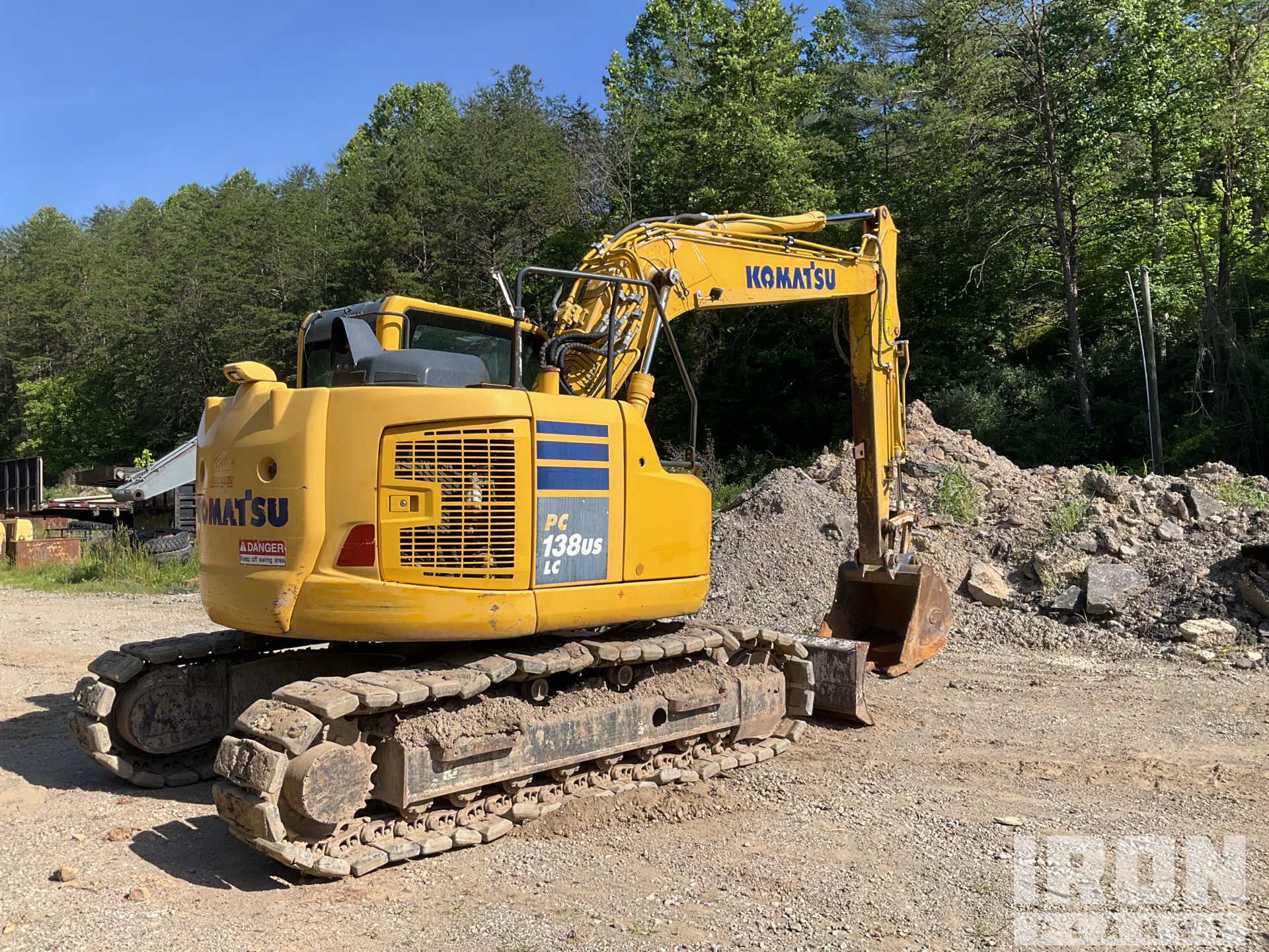 2017 Komatsu PC138USLC-11 Tracked Excavator in Hamlin, West