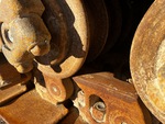 Undercarriage with Left Carrier Rollers