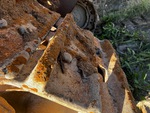 Undercarriage with Left Track Pads