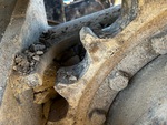 Undercarriage with Left Sprocket