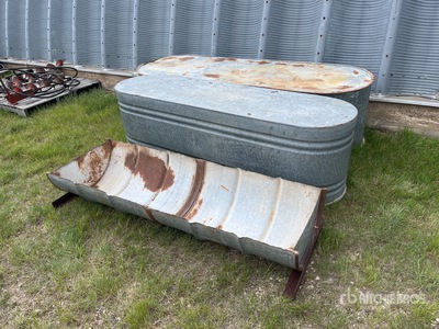 Quantity of (2) 7 ft Livestock Waterer