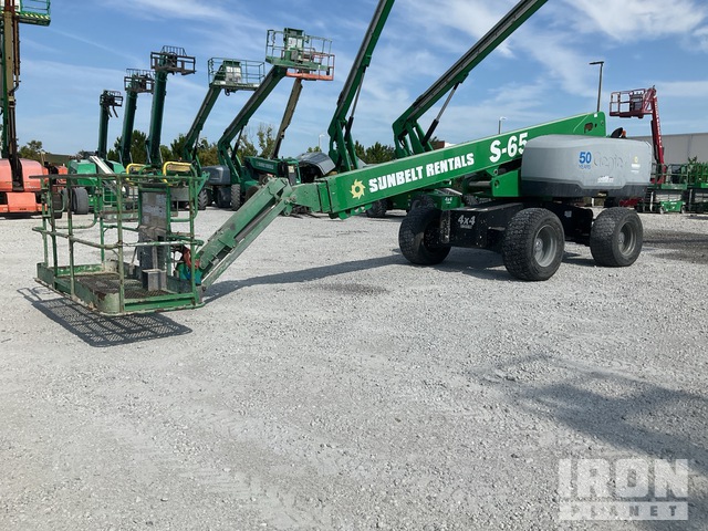 2016 Genie S-65 4WD Diesel Telescopic Boom Lift in Ocoee, Florida ...