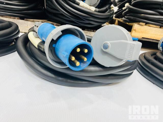 Quantity of (40) LEX 60 Amp 50 ft Electrical Distribution Pin & Sleeve ...