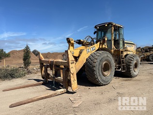 2002 John Deere 744H Wheel Loader in Marina, California, United States ...