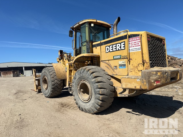 2002 John Deere 744H Wheel Loader in Marina, California, United States ...