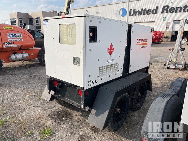 2017 Magnum Pro MMG55T3 55 kW Mobile Generator Set (Inoperable) in ...