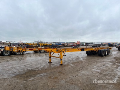 1994 Stoughton 48 ft Tri/A Extendable Container Trailer