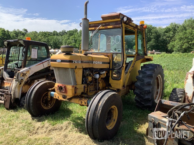 ford 7610 tobacco special Ford Tractors selling tomorrow (Nov. 2, 10 AM ET) on the Kenneth B Best farm retirement auction in Mount Olive, NC by @rddauctionllc 8630 showing 3035 hours; 7610 Tobacco Special showing 1770 Ford 7610 II  Kent
