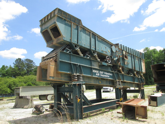 2015 Action XXHDBS2 Dense Out Vibratory Air Separator w/ 10 ft Taper Slot Screen