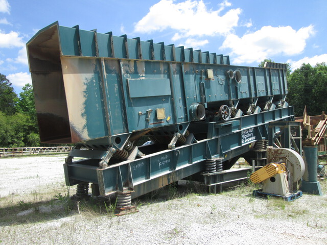 2017 Action XXHDBS2 Dense Out Vibratory Air Separator w/ 10 ft Taper Slot Screen