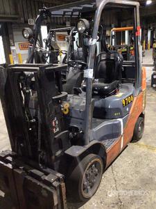 2015 Toyota 8FGCU25 4700 lb Cushion Tire Forklift