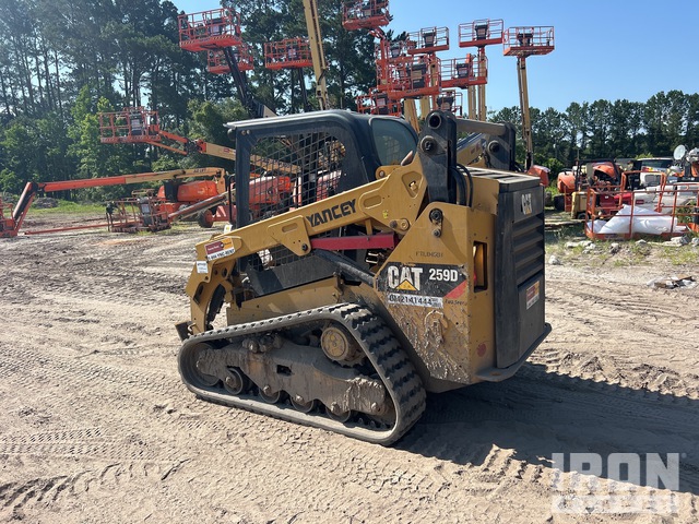 2015 Cat 259D Compact Track Loader in Brunswick, Georgia, United States ...