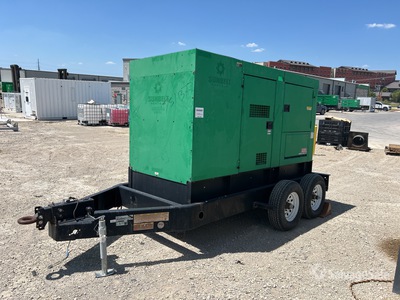 2016 Multiquip DCA-125SSIU4F 100 kW Mobile Generator Set (Inoperable)