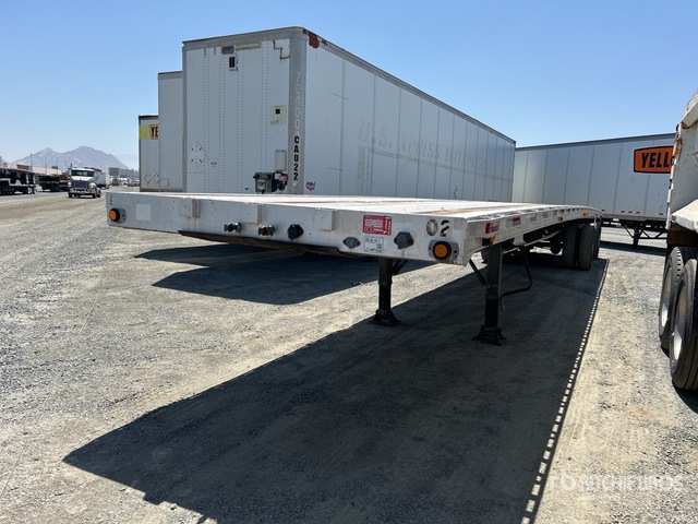 1998 Raven 1248A83 48 ft T/A Flatbed Trailer | Ritchie Bros. Auctioneers