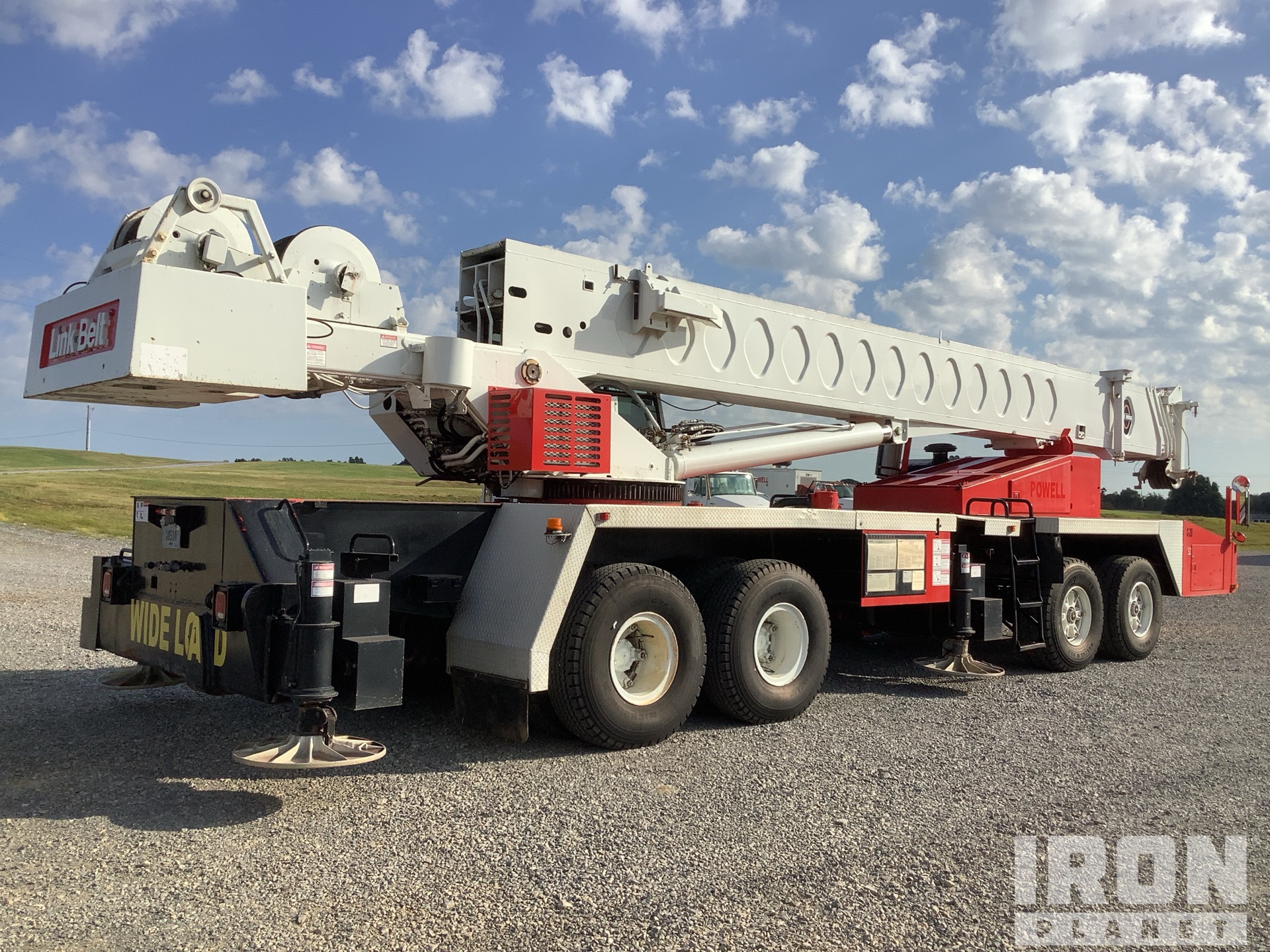 1989 Link-Belt HTC-1170 70 ton 8x4 Hydraulic Truck Crane in
