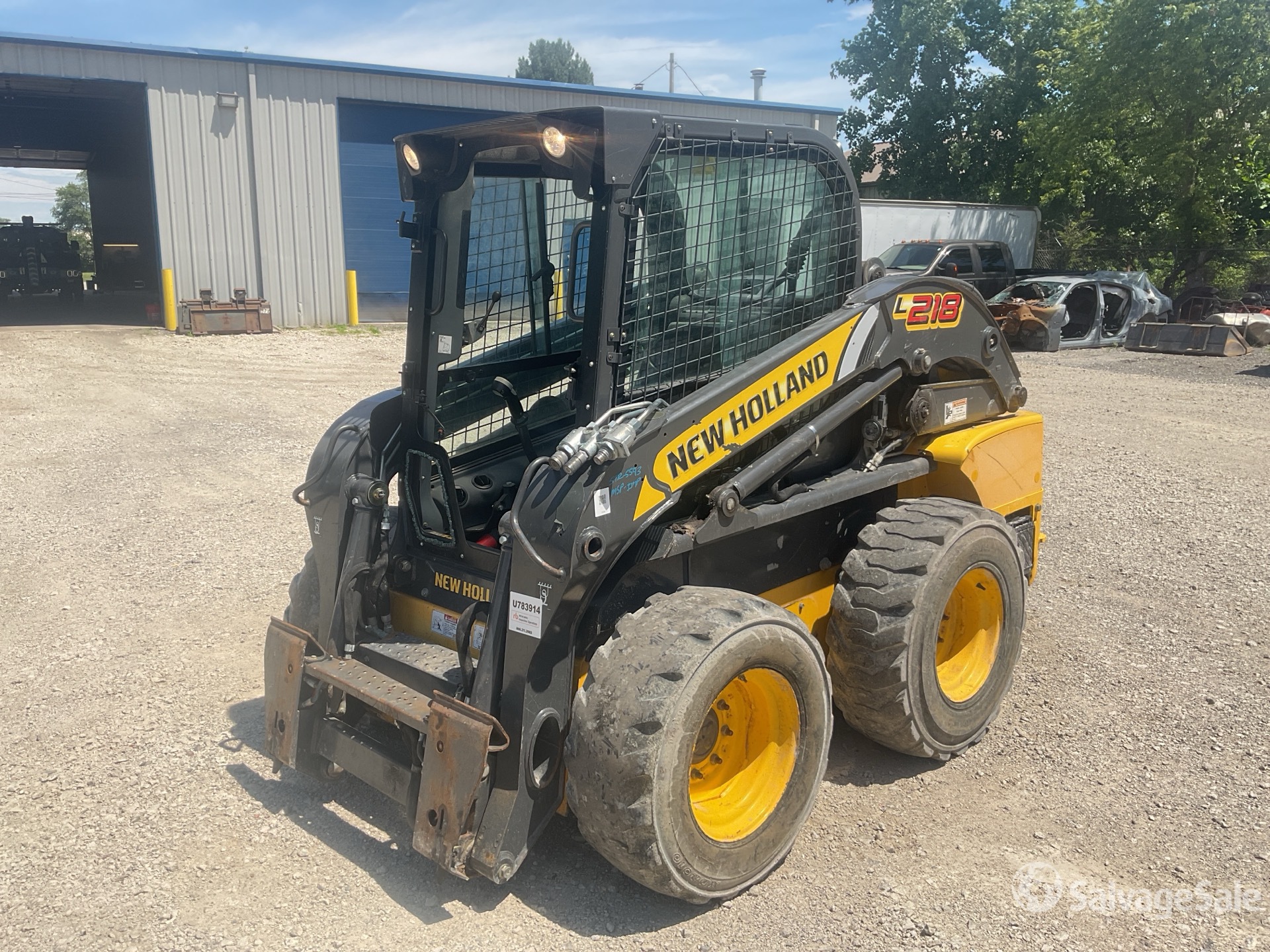 2015 New Holland L218 Skid Steer Loader in Toledo, Ohio, United