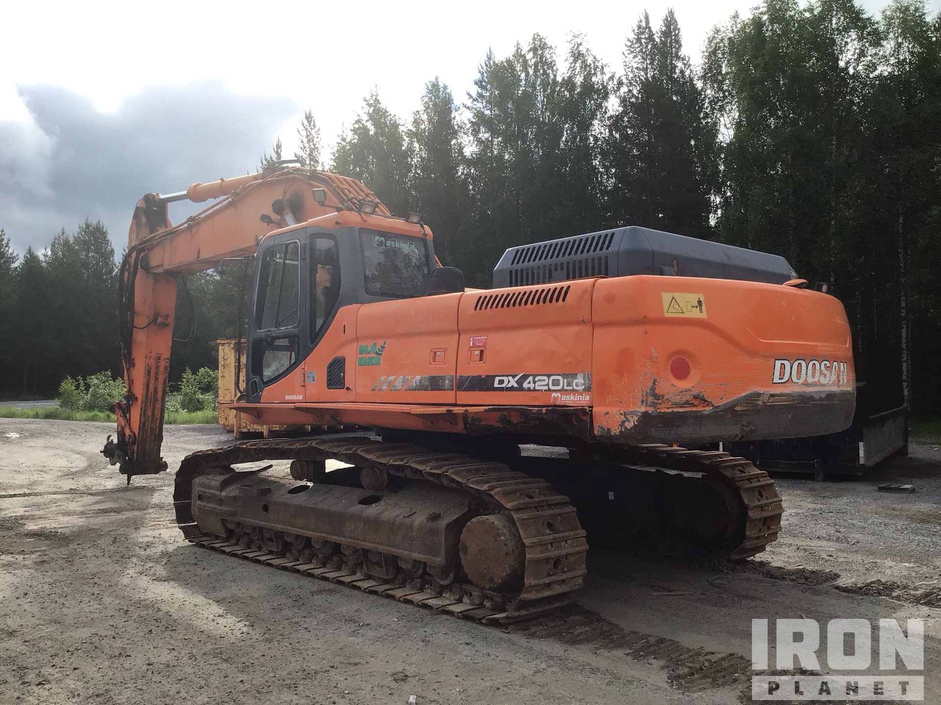 2011 Doosan DX420LC-3 Tracked Excavator in Undrom