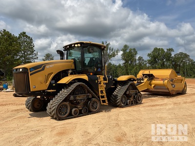 2018 MTS 3630T Track Tractor w/ 2019 MTS 4 Wheel Ejector Pull Scraper