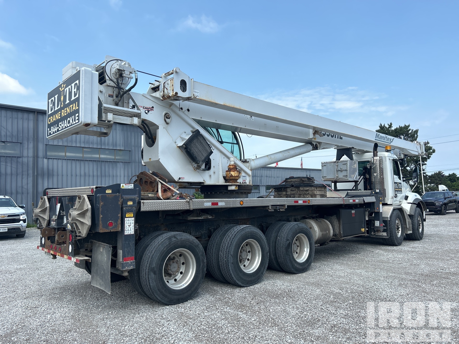 Manitex 50155 50 ton Straight Boom on 2020 Kenworth T880