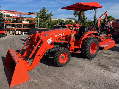 2021 Kubota L3301DT 4WD Utility Tractor