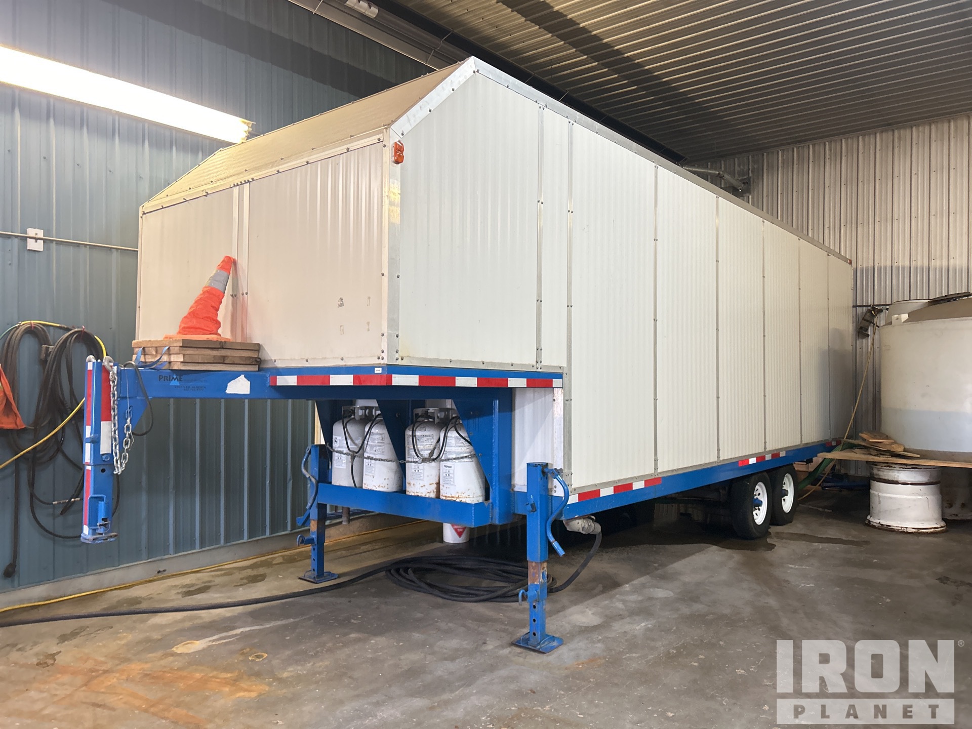 2008 Prime 'Manufacturing Inc. Produced Water Filtration System on T/A 29 ft Gooseneck Enclosed Trailer