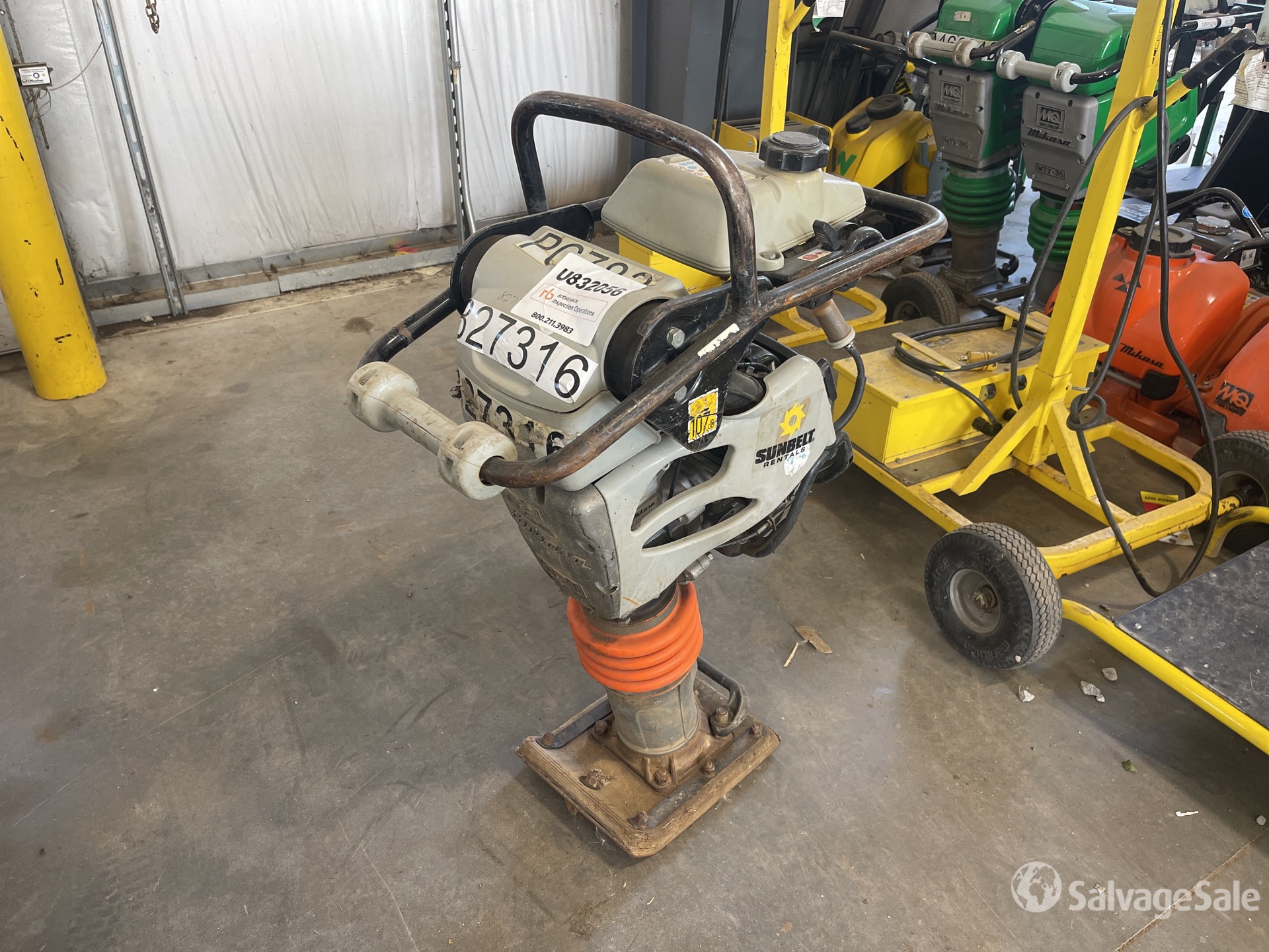 2016 Mikasa Sangyo MTX-60HD Jumping Jack Tamper in HOBART, Indiana