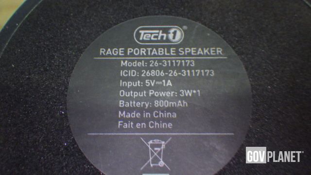 Tech 1 Rage Model 26-3117173 Portable Speaker in Edmonton, Alberta ...