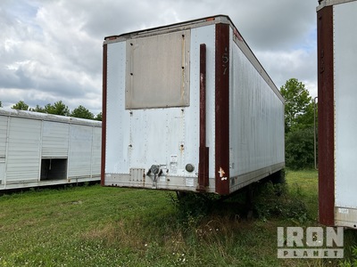 1991 Great Dane 28 ft x 96 in S/A Van Trailer