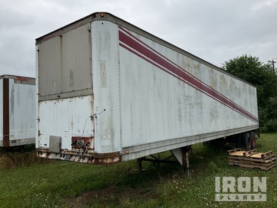 1987 Trailmobile 011N-1UAW 45 ft x 96 in T/A Van Trailer