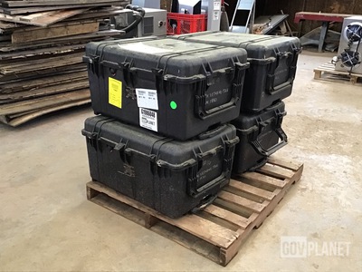 (4) Pelican 1630 Storage Cases