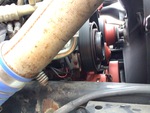 Moteur with compresseur de climatisation
