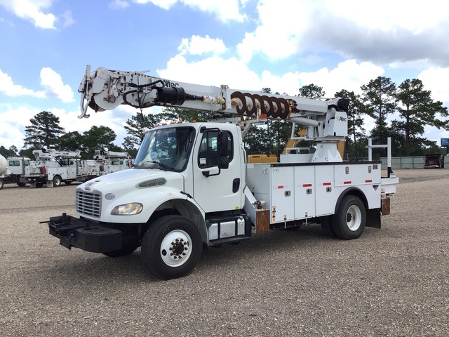 2016 Altec DM47BT on 2017 Freightliner M2106 4x4 Digger Derrick Truck