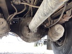 Underbody with Rear Axle